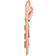 KAOS Klapp Highchair Beech Pale Coral