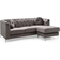 Glory Furniture Pompano G782B-SC Gray Sofa 83" 2pcs 3 Seater