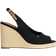 Tommy Hilfiger Slingback Wedge Espadrille Sandals - Black