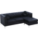 Glory Furniture Pompano Collection G893B-SC Black Sofa 83" 2pcs 3 Seater