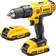 Dewalt 18V Li-ion Brushed Cordless Combi Drill 2 x 2Ah DCD776D2T