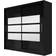 Scandinavian Choice Bega Black Garderob 180x215cm