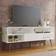 Madesa Modern White TV Bench 150x60cm