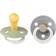 Bibs Colour Glow Round Pacifier Latex Size 1 2-pack Sage/Cloud