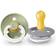Bibs Colour Glow Round Pacifier Latex Size 1 2-pack Sage/Cloud