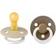 Bibs Colour Glow Rund Sutter Latex Str. 1 2-pak Vanilla/Dark Oak