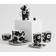 Marimekko Unikko Black Serveringsskål 9.5cm 0.25L