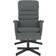 vidaXL Recliner Chair with Footstool Grey Fåtölj 104.5cm