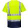 Portwest S378 Hi-Vis Contrast T-Shirt - Yellow/Navy