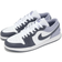 Nike Air Jordan 1 Low M - White/Dark Blue Grey/Purple Comet/Indigo Haze