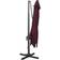 vidaXL 312350 - Bordeaux Red 300cm