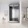 Home Deluxe Cabine De Douche Black Pearl Avec Douche À Effet Pluie 120 x 80 cm Noir 1200x800x2200mm