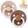 Bibs Colour Latexnapp 2-pack Size 1 (Blush Glow /Woodchuck Glow)