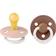 Bibs Colour Latexnapp 2-pack Size 1 (Blush Glow /Woodchuck Glow)