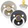 Bibs Round Colour Pacifier 2-Pack