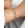 Pandora Gemini Zodiac Charm - Silver/Transparent