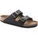 Birkenstock Arizona Grip Leather - Vintage Wood Black