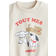 H&M Baumwollsweatshirt Mit Print - Beige