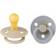 Bibs Colour Round Pacifier Latex Size 1 2-pack Vanilla/Cloud