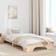 vidaXL Sengestel 90x190 cm Solid Fyrretræ Rammeseng