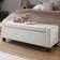 GFW Verona Oyster Crushed Velvet Ottoman Storage Bench