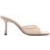 Mango Pointed Heel Sandals - Beige