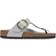 Birkenstock Gizeh Big Buckle Natural Leather Patent - High Shine Stone Coin