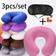 Shein 1-Pack Travel Neck Pillow (Inflatable Pillow) Airplane Car Home Office Flight Soft Cover, U-Shaped Portable Pillow for Students and Adults, Support and Protect the Cervical Vertebrae While Studying or Cycling, Other Travel, U-Shaped Pillow, Comfortable Car, Cute Support Pillow Bag for School School Accessories School Supplies Nakkepude Multifarve