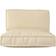 vidaXL Delars Pallet Dyna Stolsdyna Beige