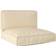 vidaXL Delars Pallet Dyna Stolsdyna Beige