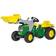 Rolly Toys Junior John Deere Trettraktor mit Lader und Hebebühne