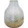 Ivyline Verre Round Frosted Gold Vase 26cm