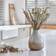 Ivyline Verre Round Frosted Gold Vase 26cm