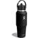 Hydro Flask Wide Flex Straw Black Vattenflaska 0.946L