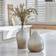 Ivyline Verre Stem Frosted Gold Vase 30cm