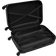 vidaXL Hardcase Trolley 3 delar - Black