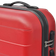 vidaXL Hardcase Trolley Set of 3 - Red