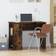 vidaXL 823029 Smoked Oak Skrivebord 55x100cm