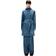Rains Curve Long Jacket W3 Regenjacket - Blau