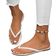 Shein Women Lightweight Slip-On Zigzag Slippers, Woven Strap Sandals