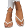 Shein Women Lightweight Slip-On Zigzag Slippers, Woven Strap Sandals