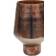 Ivyline Opulent Tall Curved Bronze Vase 25cm