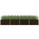 vidaXL 45716 - Brown 80x320x45cm