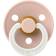 Bibs Colour Glow Round Pacifier Latex Size 1 2-pack Vanilla/Blush