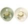 Bibs Colour Round Pacifier Latex Size 1 2-pack Ivory/Sage