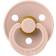 Bibs Colour Round Pacifier Latex Size 1 2-pack Ivory/Blush