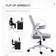 Vinsetto Executive Grey Office Chair 98cm