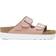 Birkenstock Arizona Flex Platform Nubuck Leather - Soft Pink