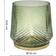 Ivyline Elm Embossed Sage Candle Holder 20cm