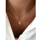 Shein 1pc Women Tiny Letter A-Z Initial Letter Necklaces Golden Plated Stainless Steel Engraved Letter Necklace Aesthetic Birthday Valentine's Day Gift Jewelry Valentines,Mom,Mother,Mother's Day,Gift